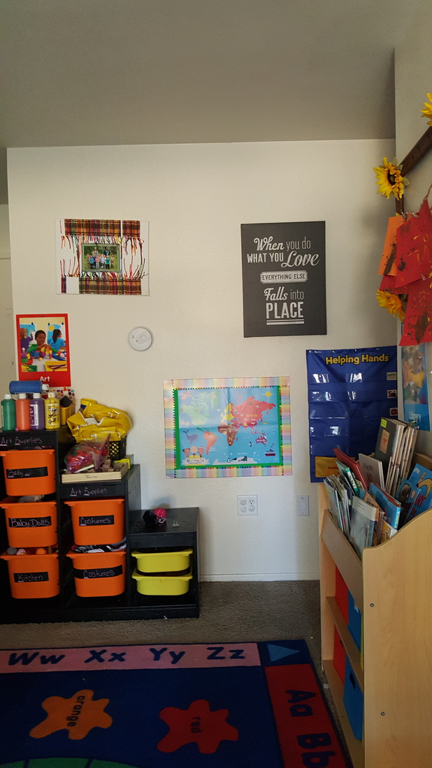 Family Child Care Home room set up 